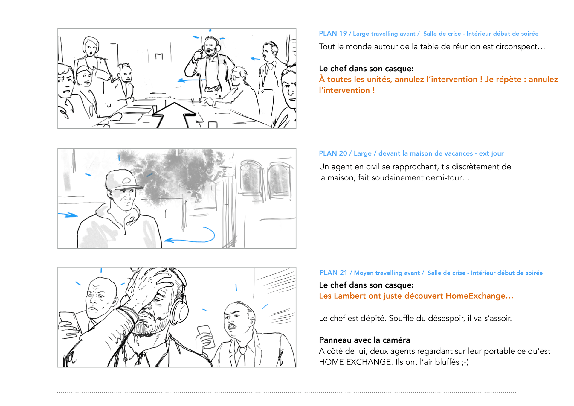 HomeExchange, Opération Lambert, storyboard, page 09
